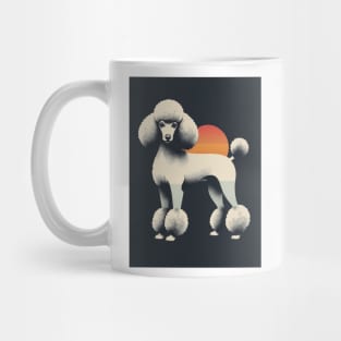 Poodle Dog 3 - Japanese Old Vintage Mug